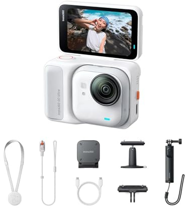 Action camera - INSTA360 - Go Ultra - Creator Bundle - 4K - Bianco