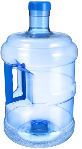 Didiseaon Wasserflasche 5 Liter: Trinkflasche Water Bottle 5l Gallonen Wasserspender Portable Eimer mit Griff für Wandern Picknick Notfall Wasserspeicher