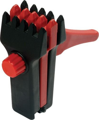 Gamma Doppelhaltezange Rot/Schwarz