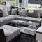 TY&WJ Plüsch Anti-rutsch Sofabezug Wohnzimmer Sofabezug Outdoor Couch-abdeckungen Möbel Protector Für ledersofa Haustier Hund & Kinder-Grau 80x120cm(31x47inch)