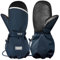 MCTi Skihandschuhe Kinder Kinderhandschuhe Wasserdicht Fäustlinge Handschuhe 1-16 Jahre Jungen Mädchen Winterhandschuhe Blau S