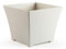 Plastic Forte Maceta Rattan Cuadrada 37 cm Marfil