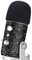 YOUSHARES Mikrofon Popschutz für Blue Yeti - Niedlicher Bling Diamond Shiny Skin, Glitzer Aufkleber mit Mic Windschutz Pop Filter Kompatibel mit Blue Yeti Mikrofonen (Schwarz)
