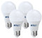 eLITe LED Lampe E27, 10W, 865, 6500K, Tageslichtweiß, 900lm, 240°, ersetzt 60W, 4 Stück