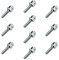 10x Radschrauben M12x1,5 SW17 35mm Schaftlänge Kugel Radbolzen-Set für Alufelgen