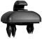Shkalacar - Gancho para Visera de Coche, Soporte de Gancho para Visera Parasol de Coche Compatible con Audi A1 / A3 / A4 / A5 / Q3 / Q5 (8E0 / 857/562) A7 / B6 / B7 / B8 / S4 / S5 (Negro)
