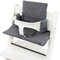 Sitzkissen Ersatzbezug Bezug Kissen-Set Sitzverkleinerer kompatibel mit Stokke Tripp Trapp für Hochstuhl-Kinderstuhl Mod. 2 (org. dunkelgrau)