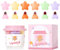 BeauFairy Mini Stern Kapsel Lippenstift Set, 6 Farben, Wasserdichte, Langlebige Samt Mattes Pillen Lipstick, Niedlicher Tragbar, Feuchtigkeitsspendender Antihaft-Becher, Lip Gloss Set (A)