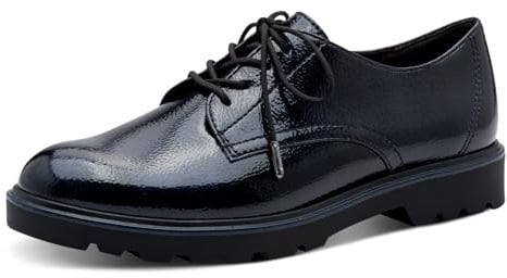 Tamaris Damen Schnürer Vegan blau 40