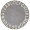 ibasenice runder Teppich Keine Babymatte -Spielmatte -Bodenmatte Rundes Bodenkissen kinderteppich teppiche Krabbelteppich für Kleinkinder -Krabbelteppich Baumwolle Grey