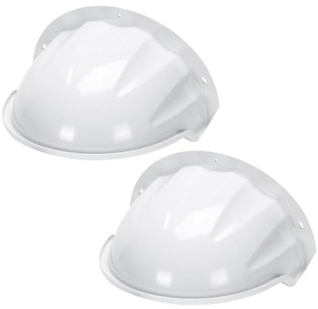 OSOLADY 2stücke Regenschutz Wetterfeste Abdeckung Für Überwachungskameras Einfache Montage Langlebig Für Outdoor-Einsatz Schützt Vor Sonnenstrahlung Und Regen