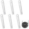 GoldOars 85mm Replacement Metal Blade, 6 Stück Rasentrimmer Ersatzmesser, Rasentrimmer Klingen Metall, Rasentrimmer Zubehör Kompatibel mit Schwarz Schneidscheibe