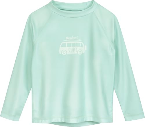 Playshoes Unisex Kinder Langarmshirt Rash-Guard-Shirt, Lang Surf-Bus, 98-104