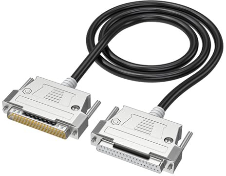 RGYBAO DB37-Kabel, DB37 Stecker auf Stecker, 37-poliges Kabel, geschirmtes Kabel für sichere Datenübertragung