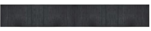 Fengshui Bambus Teppich Grau 60x400 cm