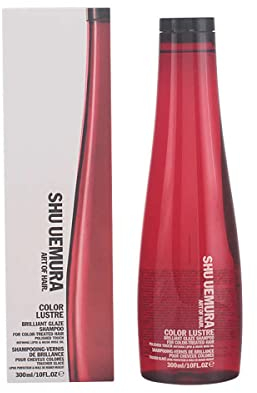 Shu Uemura, Color Lustre, Schützendes Shampoo, Für gefärbtes Haar, Mit Moschusrosenöl und Goji Beeren Extrakt, Für strahlenden Glanz und längere Farbbrillanz, 300 ml