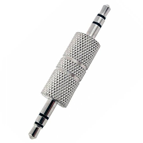 REY Adattatore doppia Jack 3,5 mm maschio, Connettore Audio Jack Cuffie Stereo