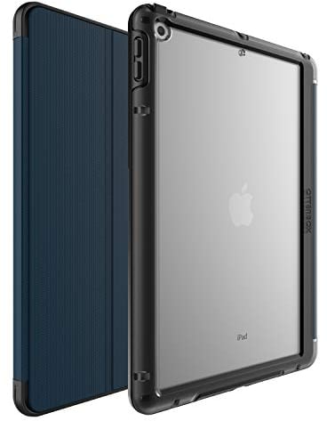 Otterbox 77-62047 para Apple iPad 10.2 (7.ª generación/8.ª generación/9.ª generación), Funda Protectora a Prueba de caídas, Serie Symmetry Folio, Azul/Negro