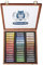 Schmincke – Pastell, 45 Farben, Mehrzweck, 77 245 097, Holzkasten mit 45 Pastellstiften, handgefertigte Pastelle, brillante, samtmatte, höchst lichtechte Farbtöne