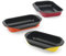 Joseph Joseph Nest Oven Set da 3 Teglie, Acciaio, Multicolore, 27.5-22.5-33 cm, 3 unità