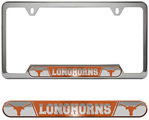 FANMATS University of Texas Nummernschild-Rahmen, geprägt.