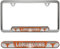 FANMATS University of Texas Nummernschild-Rahmen, geprägt.