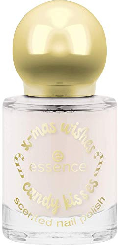 essence x-mas wishes candy kisses scented nail polish, Nr. 01 Sugarcoated, pink (8ml)