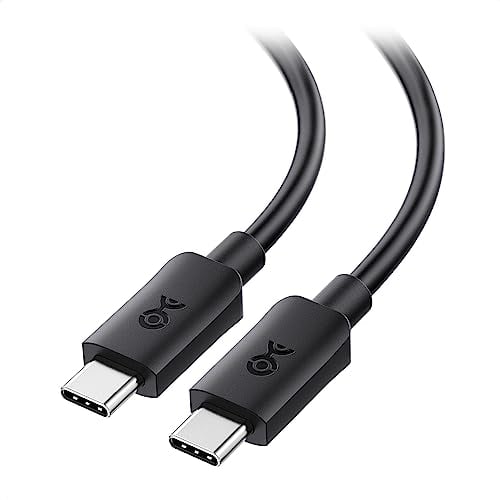 Cable Matters 2-Pack 20 Gbps USB C to USB C Cable 1.8m 240W Fast Charger (USB C Display Cable, iPhone 15 charger cable) with 4K Video Resolution Support and 240W Power Delivery - 1.8m