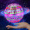 Fliegender Ball, Mini Drohne Für Kinder Flying Ball, Magic Spinner Ball RGB Licht Hover Ball, Boomerang Ball Flying Orb Hoverball, Drohne Spielzeug Geschenke für Jungen Mädchen Indoor Outdoor (Rosa)