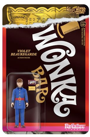 Figurine Reaction Willy Wonka W1 Violet Beauregarde