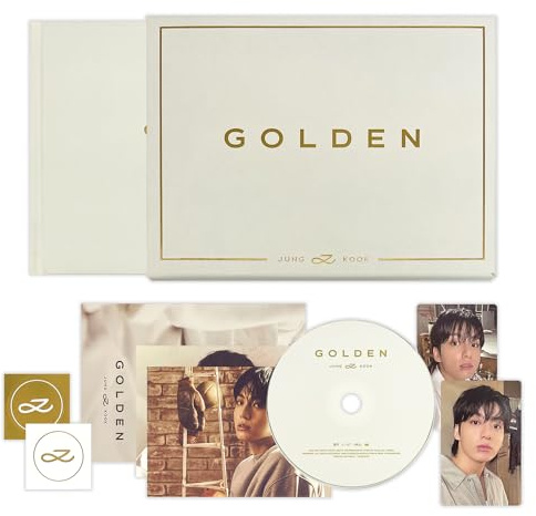GOLDEN [SOLID Ver.] + 2 Extra Photocards