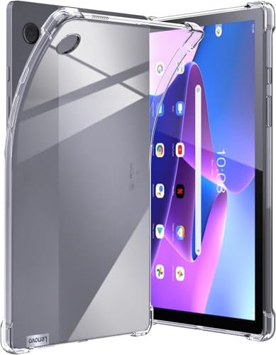 for Lenovo M10 3rd Gen 2022 (TB328FU/TB-328XU) Clear Case, Shockproof [Ultra Slim] Scratch Resistant Gel Rubber Silicone [Protective Case] Tablet Cover