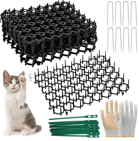 Prickle Strip Deterrent Cat Scat Matten für Garten