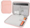 Arvok 9-11 Inch Tablet Sleeve Bag for New 11 iPad Pro M4/iPad Air M2 2024, iPad 10.9 (10th Gen), iPad Pro 11 4/3/2, iPad Air 5/4/3 10.9/10.5, Water-Resistant Tablet Carrying Case, Pink