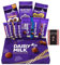 Dairy Milk Collection Big Night In Deluxe Fathers Day Hamper Gift – 1.04kg Chocolate Box with 10 Assorted Cadbury Bars & Bags & Lovely Card - Christmas, Birthday Gifts For Women & Men, Dad, and Mum