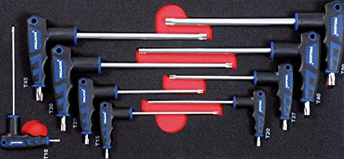 Projahn TX T-Griff Schraubendreher Einlage 9-teilig 5999-351