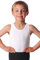 Roch Valley Oliver ärmelloses Tanztrikot für Jungen Weiß 7-8 Jahre 122-128cm (1B)