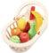New Classic Toys Panier de Fruits en bois Jeu d’Imitation Éducative pour Enfants