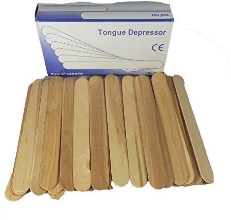 Giant Lollipop Sticks Natural Wood (Pack of 100)