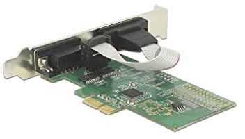 DeLock PCI Express Karte > 2 x Seriell RS-232 89555