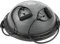 Core Balance Balance Ball Board Inflatable Air Dome With Resistance Bands and Pump 60cm (Grey)