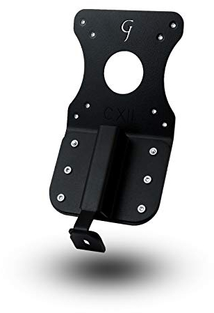 Gladiator Joe Monitorarm/Halterung VESA-Halterungsadapter – kompatibel mit Philips 4K Ultra HD LCD-Monitor 276E8VJSB – Tischhalterung aus schwarzem Stahl – 75 mm x 75 mm, 100 mm x 100 mm VESA-Muster
