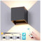 Midore LED Wandleuchte Innen Mit Fernbedienung, 12W Wandbeleuchtung Dimmbar Wandlicht Up Down Beleuchtung Einstellbarer Abstrahlwinkel Wandlampe für Wohnzimmer Schlafzimmer Treppenhaus Flur