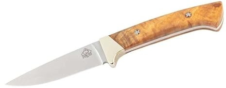 Puma Tec Herbertz Messer Solingen Feststehendes Messer mit Olivenholz Griff und 420 Stahl