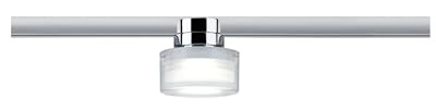 Paulmann 96809 Topa Dot URail LED Individual spot 350lm 4.9W 4000K dimmable 230V Chrome, Clear, Satin Rail System