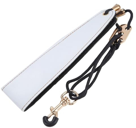 Huudngeje Saxophon Halsband Gurt, Alt Saxophon Halsband Gurt, Klarinette Halsband WeißEs Leder Halsband Gurt, +Schwarz