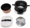 2L -Auto Reiskocher Non -Stick -Auto Reiskocher, 2L Mini -Reiskocher Liner 7 Stufe Wärmesteuerung Mini -Elektro -Reiskochtopf für Reisen und Camping, Speicher, Nicht -Stick -Innen