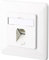 METZ CONNECT RJ45 Anschlussdose E-DAT C6A 1 Port UP reinweiß
