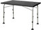 KLAPPTISCH -- ROBUSTES ALUMINIUMGESTEL - Campingtisch 115 x 70 cm - Basallt-Dark - stufenlos höhenverstellbar von 59 auf 72 cm -Aluminium Untergestell - Vertrieb Holly® Produkte - STABIELO - holly sunshade -