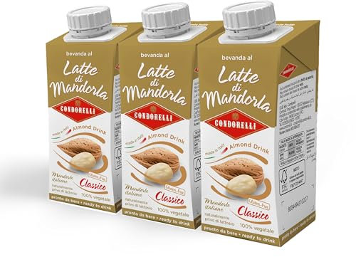 TRIS BRIK LATTE DI MANDORLA: 3x200 ML.